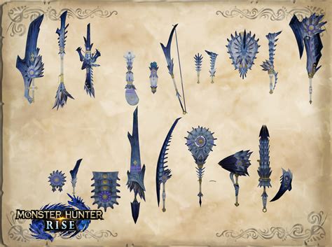 Weapons in monster hunter. Jan 12, 2022 · The Charge Blade is the most complex weapon in Monster Hunter Rise. Similar to the Switch Axe, it has two modes, shifting between Sword and Shield mode and Axe Mode. 