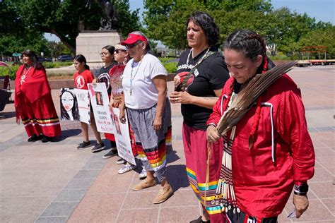 Wearing red, Indigenous families honor missing relatives