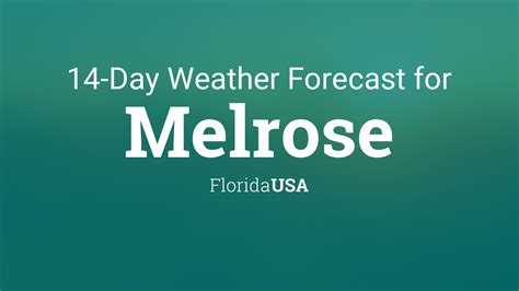 Check out the Melrose, FL MinuteCast forecast.