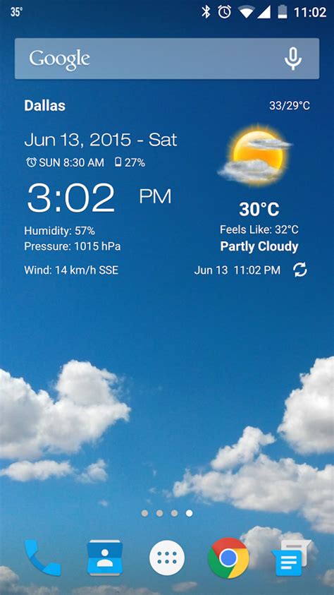 Weather Clock Widget APK Download for Android 