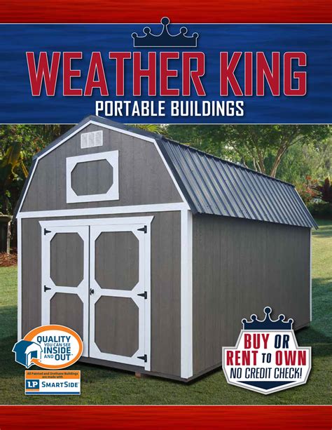 Weather King Shed Prices