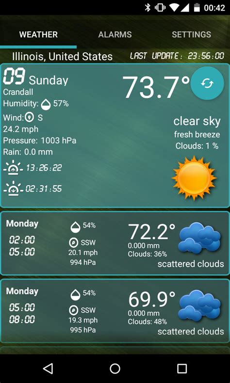 Weather Live Widget Alerts APK Download for Android 