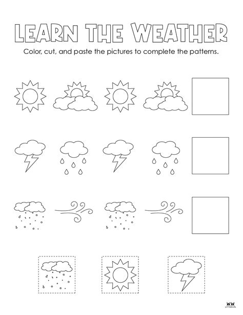 Weather Patterns Worksheet