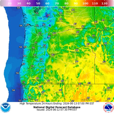 Point Forecast: Bend OR. 44.06°N 121.33°W (Elev. 3678 ft) Last Update: 3:20 pm PDT Oct 3, 2023. Forecast Valid: 3pm PDT Oct 3, 2023-6pm PDT Oct 10, 2023. Forecast Discussion.. 