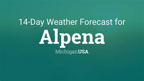 Weather channel alpena mi. Things To Know About Weather channel alpena mi. 