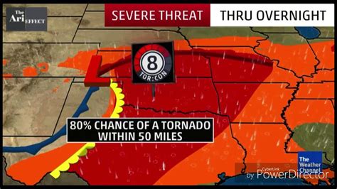 Weather Channel Torcon Tor Con Index Raised To 6 Tuesday For