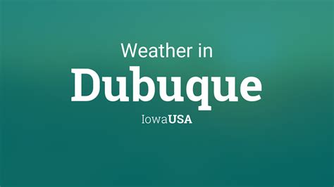 Current weather in Dubuque, IA Metro Area and forecast for today, tomorrow, and next 14 days. Sign in. News. Astronomy News; Time Zone News; Calendar & Holiday News; Newsletter; Live events. World Clock. ... Weather Today Weather Hourly 14 Day Forecast Yesterday/Past Weather Climate (Averages) Now. 45 °F. Passing clouds.