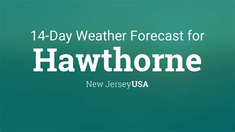 Weather for Hawthorne, New Jersey, USA - TimeAndDate