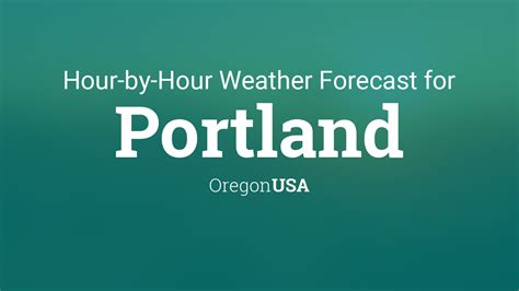 Weather for Portland, Oregon, USA - TimeAndDate