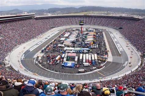 Getty Images. NASCAR Cup Series drivers have already been struggling to race on the dirt track of Bristol Motor Speedway on Sunday night. Before long, they could be driving in mud. Rain has .... 