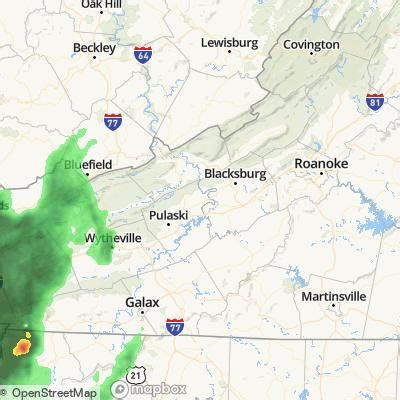 Weather for radford va. 7-hour rain and snow forecast for Radford, VA with 24-hour rain accumulation, radar and satellite maps of precipitation by Weather Underground. 