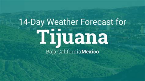 Weather forecast baja california mexico. Things To Know About Weather forecast baja california mexico. 