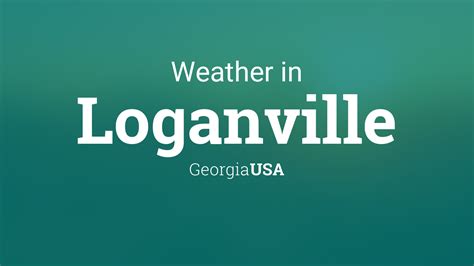 Weather forecast for loganville georgia. 8:25 PM. 58° F. RealFeel® 55°. Partly cloudy More Details. Wind E 9 mph. Wind Gusts 15 mph. Air Quality Fair. Hourly Weather. 
