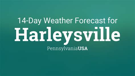 Weather forecast harleysville. 
