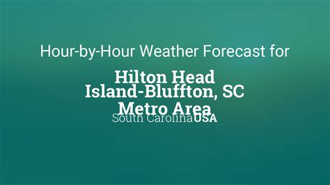 Weather hhi sc hourly. Current conditions at. Hilton Head Island, Hilton Head Airport (KHXD) Lat: 32.22°N Lon: 80.7°W Elev: 20ft. A Few Clouds. 73°F. 23°C. More Information: Local Forecast Office More Local Wx 3 Day History Hourly Weather Forecast. Extended Forecast for. Hilton Head Island SC. Tonight. Low: 73 °F. T-storms. Likely then. Chance. T-storms. Saturday. 