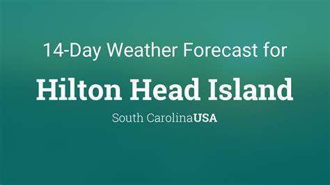 Hilton Head Island, SC Weather Forecast, with current conditions,