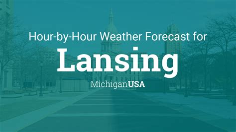 Weather in lansing mi hourly. Things To Know About Weather in lansing mi hourly. 