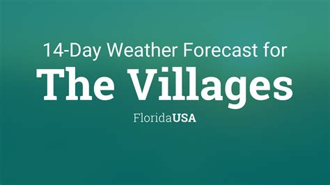 Weather in the villages florida 10 days. Be prepared with the most accurate 10-day forecast for The villages, FL with highs, lows, chance of precipitation from The Weather Channel and Weather.com 
