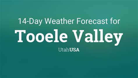 Weather in tooele 10 days. Know what's coming with AccuWeather's extended daily forecasts for Tooele, UT. Up to 90 days of daily highs, lows, and precipitation chances. 