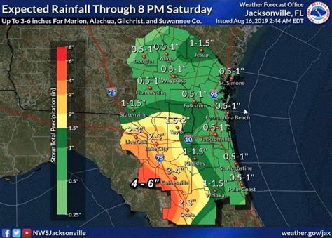 According to the official Marion County bulletin: "All indicators are currently predicting that residents in the Dunnellon area will have an 82% chance of experiencing …. 