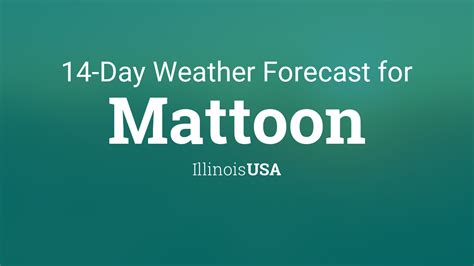Oct 5, 2023 · Mattoon Weather Forecasts. Weather Underground provides local & long-range weather forecasts, weatherreports, maps & tropical weather conditions for the Mattoon area. . 