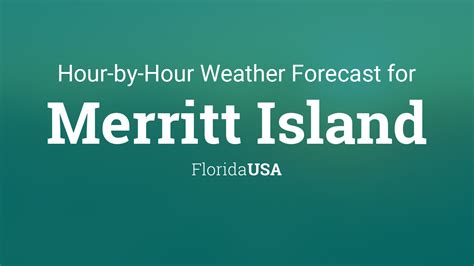 Weather merritt island hourly. Things To Know About Weather merritt island hourly. 