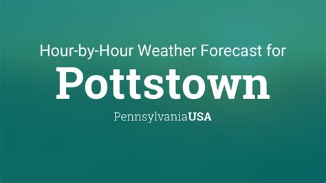 Weather pottstown pa hourly. Things To Know About Weather pottstown pa hourly. 