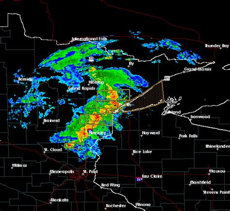 Weather radar duluth. An inch or more is possible around Hinckley, Trego, Spooner, and Hayward. Flooding is not likely as rainfall rates will be slower. Winds will be strong off the lake with gusts over 30-40 mph. A ... 