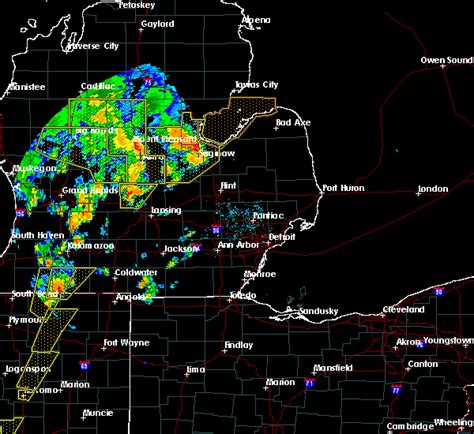 Weather radar for bay city mi. Weather Radar Map WEATHER DETAILS Bay City, MI Windchill 61°F Daily Rain 0" Dew Point 55°F Monthly Rain -- Humidity 83% Avg. Wind SSE 5 mph Pressure 30.14" Wind Gust 5 mph Sunrise 7:20 AM Moon Waxing Crescent Sunset 7:36 PM UV Index 4 (Moderate) WEATHER FORECAST Bay City, MI TodayHi 73°F Mostly cloudy with a 30 percent chance of showers. 