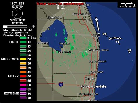 Weather radar for okeechobee. Point Forecast: Okeechobee FL. 27.24°N 80.83°W (Elev. 26 ft) Last Update: 11:15 am EDT Oct 1, 2023. Forecast Valid: 12pm EDT Oct 1, 2023-6pm EDT Oct 7, 2023. Forecast Discussion. 