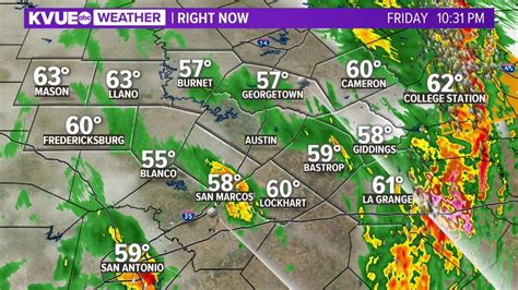 Weather forecast and conditions for Austin, Texas and surrounding areas. KVUE.com is the official website for KVUE-TV, Channel 24, your trusted source for breaking news, weather and sports in ...