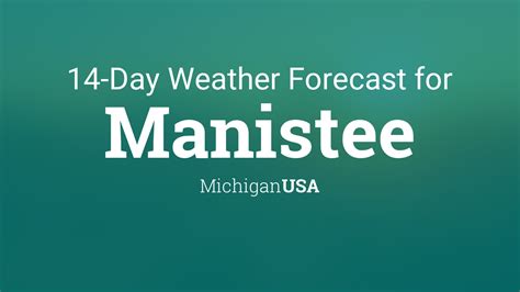 Manistee County MI weather with current conditions, 5-Day forecast, and live traffic updates. Manistee County weather report includes high and low temperatures, humidity, precipitation, barometric pressure, hour by hour, sunrise, sunset, wind speed and direction - and any NWS watches, warnings or advisories in Michigan.. 