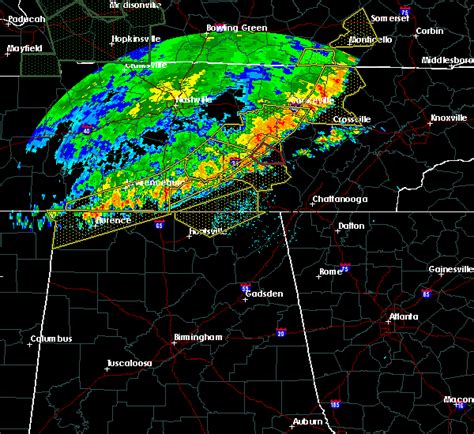 See the latest Tennessee Doppler radar we