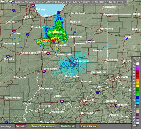 Weather radar monticello indiana. Interactive weather map allows you to pan and zoom to get unmatched weather details in your local neighborhood or half a world away from The Weather Channel and Weather.com 