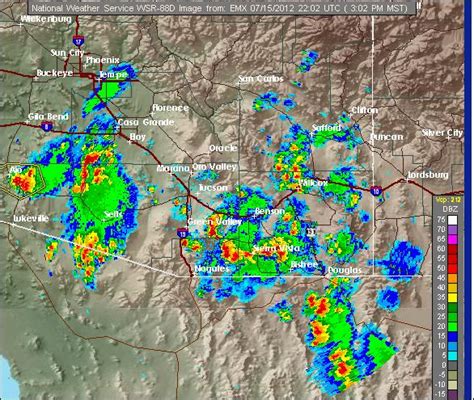 Interactive weather map allows you to pan and zoom to get unmatched weather details in your local neighborhood or half a world away from The Weather Channel and Weather.com ... Tucson, AZ Radar Map.