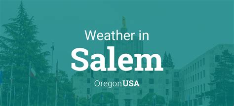 Oregon. Salem. 14 days. Location was added to My Locations. ... Our 14 day weather forecast for Salem becomes more accurate the closer to the date of your visit, so always be sure to check in frequently for any weather updates. Salem 14 day forecast. Date Temperatures Weather Wind;. 