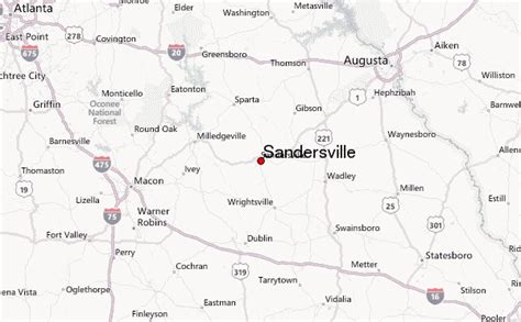 Weather sandersville. Sandersville Facts Great Location. Sandersville is centrally located between Macon and Augusta, and Atlanta and Savannah. Historic treasures and beautiful scenery make Sandersville a wonderful place to visit or call home. Read More Great Weather. The climate here is pleasant and consistently mild, with all the benefits typical of a southern ... 