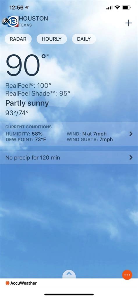 TOMORROW’S WEATHER FORECAST. 10/26. 78° / 54°. RealFeel® 80°. Partly sunny and very warm.. Weather today realfeel