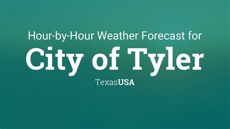 Be prepared with the most accurate 10-day forecast for Tyler, TX with highs, lows, chance of precipitation from The Weather Channel and Weather.com. 
