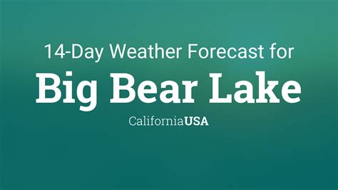 Weather underground big bear. Things To Know About Weather underground big bear. 