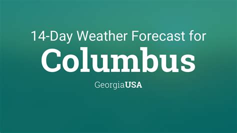 Get the weather forecast with today, tomorrow, and 10-day forecast graph. Doppler radar and rain conditions from Weather Underground. ... Columbus, GA Severe Weather Alert star_ratehome. 56 .... 