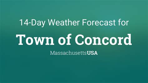 Concord Weather Forecasts. Weather Underground p