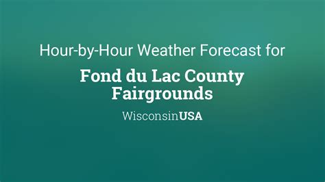 Weather underground fond du lac wi. Fond du Lac Weather Forecasts. Weather Underground provides local & long-range weather forecasts, weatherreports, maps & tropical weather conditions for the Fond du Lac area. 