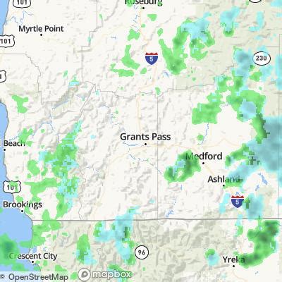 Grants Pass OR Click here for hazard details and duration Freeze Watch Freeze Warning Tonight Partly Cloudy then Patchy Frost Low: 33 °F Friday Areas Frost then Sunny High: 57 °F Friday Night Clear then Areas Frost.