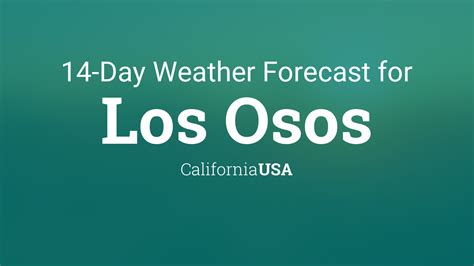 Weather underground los osos. Things To Know About Weather underground los osos. 