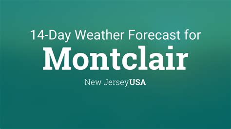 Current weather in Montclair Township, NJ. Check current conditions