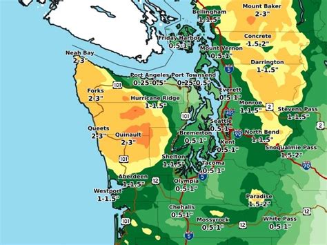 7-hour rain and snow forecast for Sammamish, WA with 24-hour rain accumulation, radar and satellite maps of precipitation by Weather Underground. . 