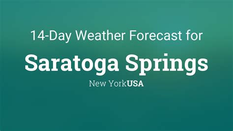 Saratoga Springs Weather Forecasts. Weather Underground provide