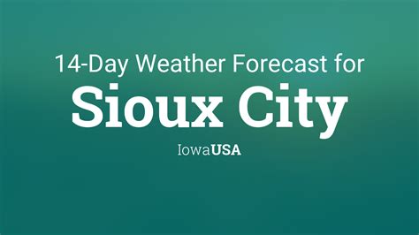 Sioux City, IA 10-Day Weather Forecast - The Weather C