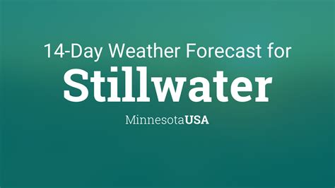 Stillwater Weather Forecasts. Weather Underground provides local & long-range weather forecasts, weatherreports, maps & tropical weather conditions for the Stillwater area.. 